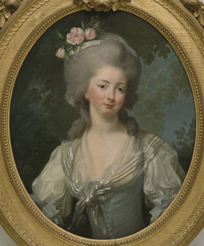 Portrait of Ernestine-Frederique, Princess de Croy by Elisabeth Louise Vigee Lebrun