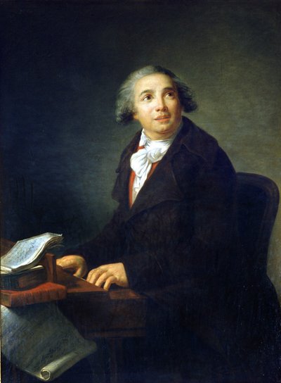 Giovanni Paisiello, Italian composer by Elisabeth Louise Vigee Lebrun