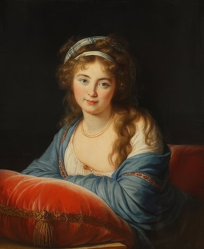 The Countess Catherine Vassilievna Skavronskaia. Around 1795-96 by Elisabeth Louise Vigee Lebrun