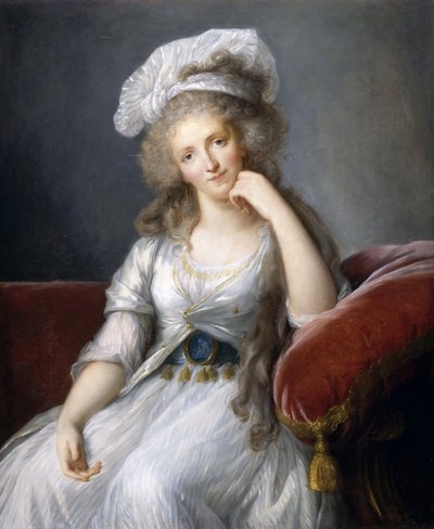 Louise Marie Adélaïde de Bourbon-Penthièvre, Duchess of Orléans by Elisabeth Louise Vigee Lebrun