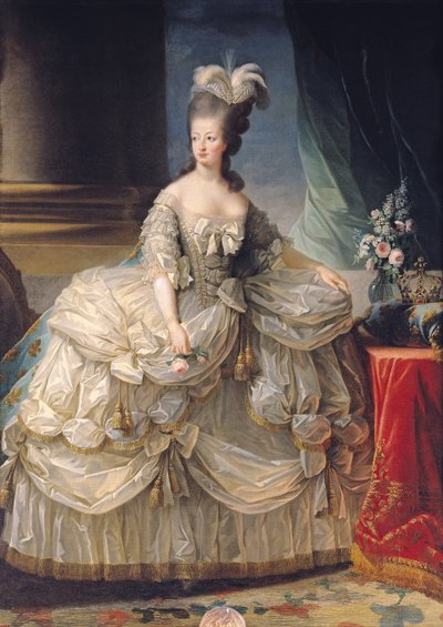 Marie Antoinette, Queen of France by Elisabeth Louise Vigee Lebrun