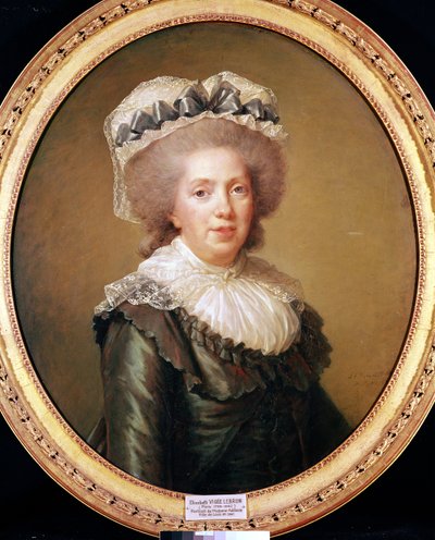 Portrait of Adelaide de France (1732-1800), 1791 by Elisabeth Louise Vigee Lebrun