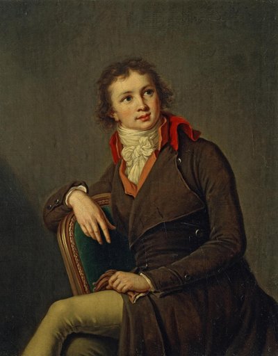 Portrait of Count Pavel Alexandrovich Stroganov by Elisabeth Louise Vigee Lebrun