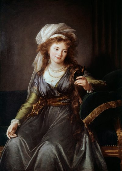 Portrait of Countess Catherine Vassilievna Skavronskaia by Elisabeth Louise Vigee Lebrun