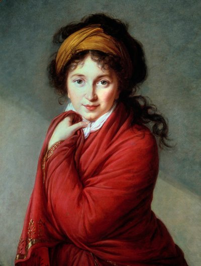 Portrait of Countess Nathalie Golovine by Elisabeth Louise Vigee Lebrun