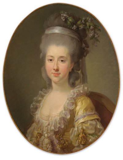 Portrait of Countess Urszula Potocka, née Zamoyska by Elisabeth Louise Vigee Lebrun
