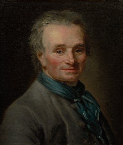 Portrait of Jean-Baptiste Lemoyne the Younger by Elisabeth Louise Vigee Lebrun