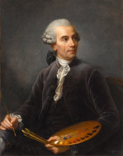 Portrait of Joseph Vernet by Elisabeth Louise Vigee Lebrun