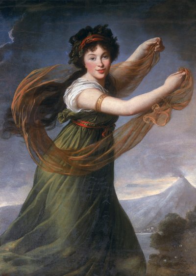 Portrait of Pelagia Sapiezyna, 1794 by Elisabeth Louise Vigee Lebrun