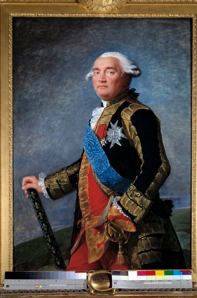 Portrait of Philippe Henri, Marquis de Segur by Elisabeth Louise Vigee Lebrun