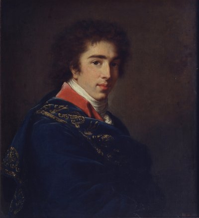Portrait of Prince Ivan Baryatinsky by Elisabeth Louise Vigee Lebrun