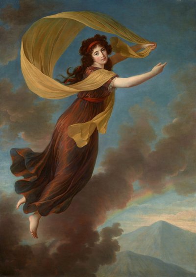 Portrait of Princess Karoline von Liechtenstein, née Countess von Manderscheid-Blankenheim by Elisabeth Louise Vigee Lebrun