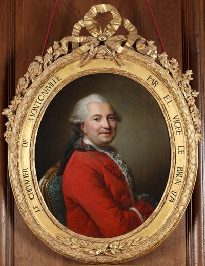 Portrait of Robert Benêt de Montcarville by Elisabeth Louise Vigee Lebrun