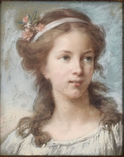 Portrait of a Young Girl by Elisabeth Louise Vigee Lebrun