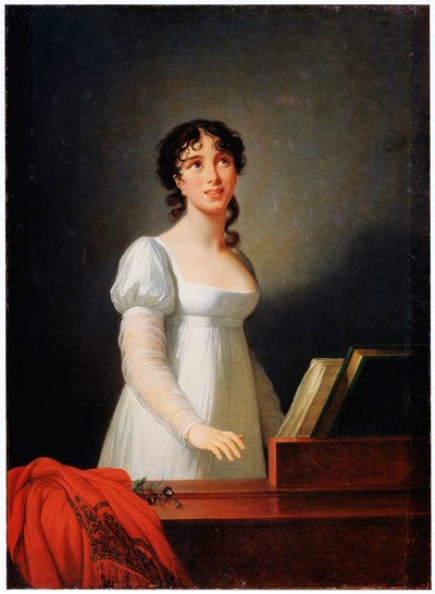 Portrait of the Italian singer Angelika Catalani, late 18th or early 19th century by Elisabeth Louise Vigee Lebrun