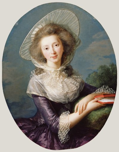 The Vicomtesse de Vaudreuil by Elisabeth Louise Vigee Lebrun