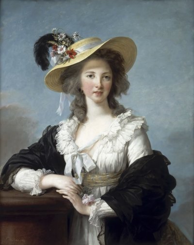 Yolande Martine Gabrielle de Polastron, Duchess of Polignac by Elisabeth Louise Vigee Lebrun