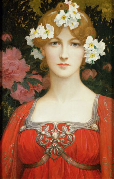 The Circlet of White Flowers by Elisabeth Sonrel