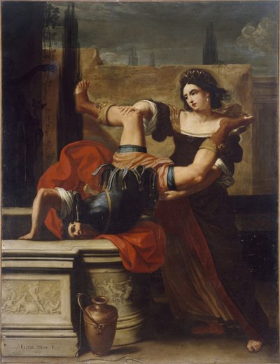 Timocleia Killing the Thracian Captain by Elisabetta Sirani