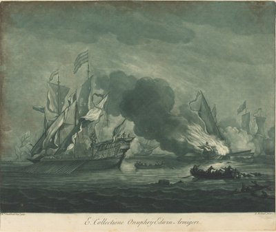Shipping Scene from the Collection of Onuphrij Edwin by Elisha Kirkall