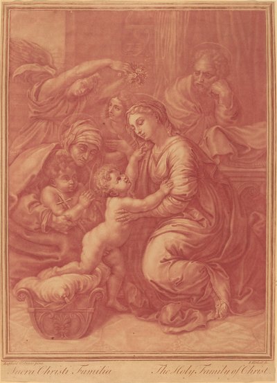 The Holy Family of Christ, early 18th century by Elisha Kirkall