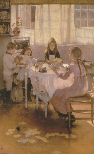 A Game of Old Maid by Elizabeth Adela Stanhope Forbes