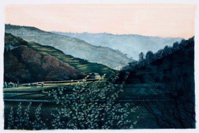 Fading Spring Sunlight in the Apennines by Elizabeth Butler