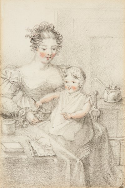 Queen Victoria as a Child by Elizabeth Keith née Lindsay Heathcote