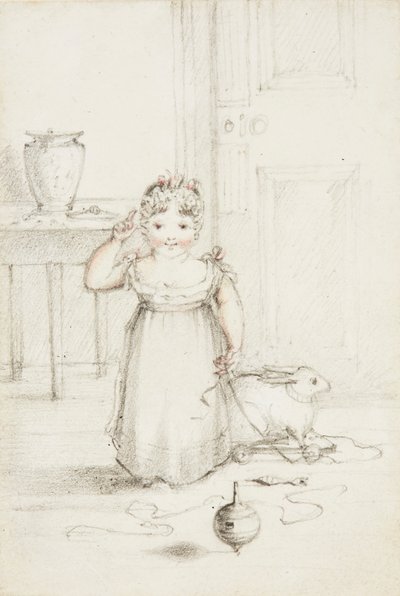 Queen Victoria as a Child by Elizabeth Keith née Lindsay Heathcote