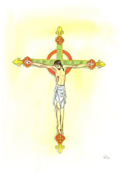A Crucifix by Elizabeth Wang