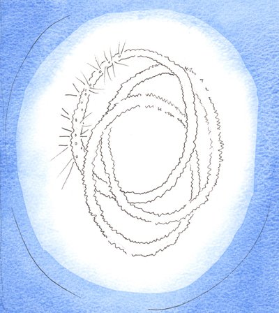 A Russian Wedding Ring: A triple wedding ring is a symbol of the Godhead, it is simple and beautiful by Elizabeth Wang