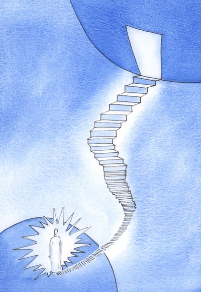 A Stairway to Heaven: It was Christ who welcomed me at the start of the long 