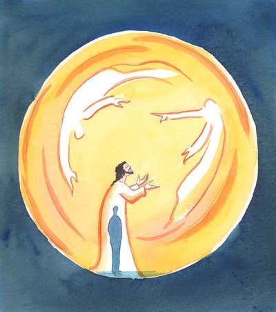 A person who shares God