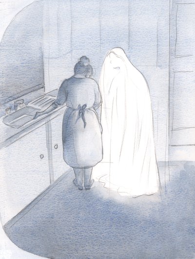 As I showed Mary my most secret fears, she comforted me simply by leaning and kissing me by Elizabeth Wang