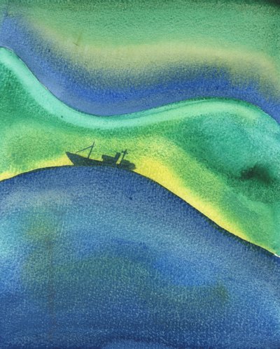 As a ship on the ocean is surrounded by water, so are we entirely surrounded and held up by God