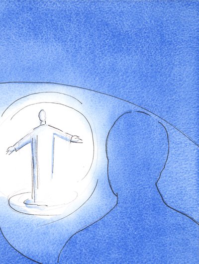 As the Father gazes today at our work, He sees light, because Christ, pure and holy, is here amongst His people by Elizabeth Wang