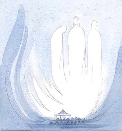 At Mass my soul was lifted into the joy of the Most Holy Trinity; I was close to Christ