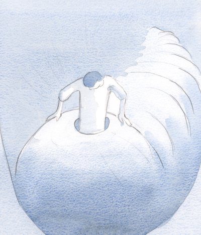 At each moment of renewed thanksgiving, the soul emerges a little further from the carapace of self-will by Elizabeth Wang