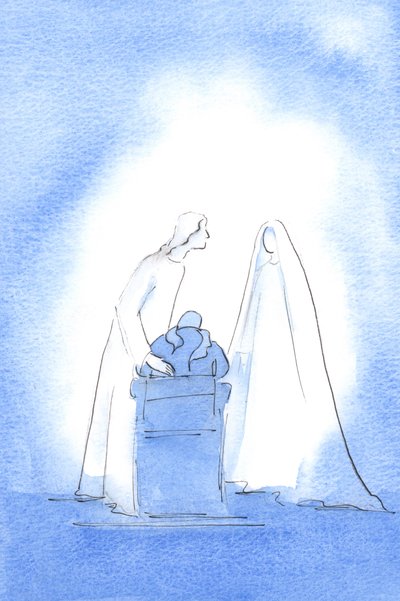 At the Easter Mass, I said that I wished I had known her better. Then Our Lady was beside me, greeting me, delighting in my joy by Elizabeth Wang