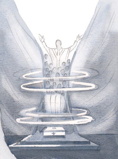 At the Mass the Holy Spirit Binds Us Together with Christ Like Corn Bound into a Single Sheaf by Elizabeth Wang