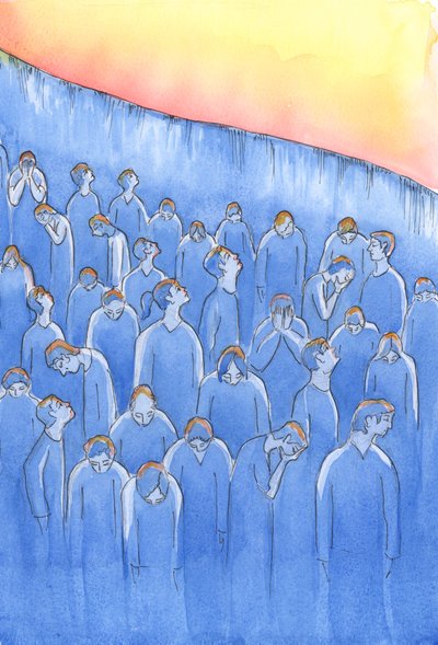 By the mercy of God, the souls in Purgatory can bewail their pride, or greed, or lukewarm belief, or whatever has caused them, though believers, to be ill-prepared for death by Elizabeth Wang