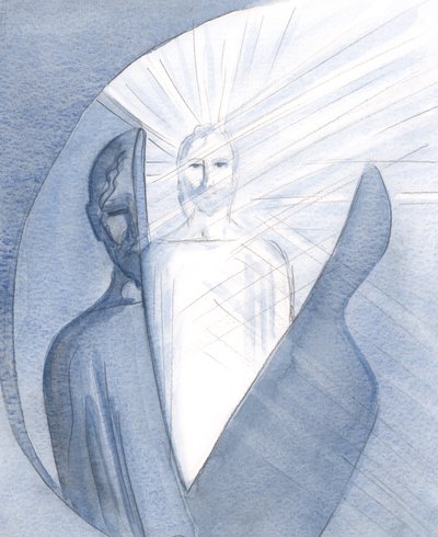 By true contrition and selfless worship we can break through to meet the living, radiant Christ within our childish mental images by Elizabeth Wang