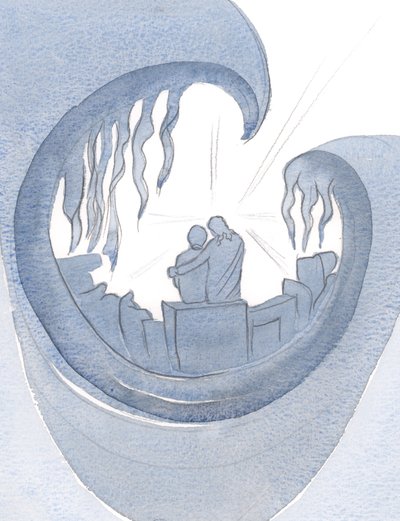 Christ gladly comes to us in prayer to help us unclutter our souls of sin and resentment. He wants us to trust him and not to worry by Elizabeth Wang