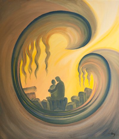 Christ Gladly Comes to Us in Prayer to Help Us Unclutter Our Souls of Sin and Resentment. He Wants Us to Trust Him and Not to Worry by Elizabeth Wang
