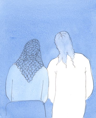 Christ is a true friend and companion to those who believe in Him and love Him by Elizabeth Wang