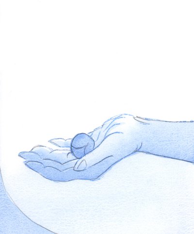 Christ looks with contentment on the life of one who is reconciled, who is like an unblemished fruit by Elizabeth Wang