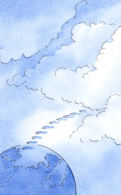 Christ taught me that by praying the Rosary, we climb a ladder to Heaven; each 