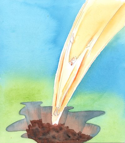 For sinless Christ to enter a sinful world was like leaping into a cesspit by Elizabeth Wang