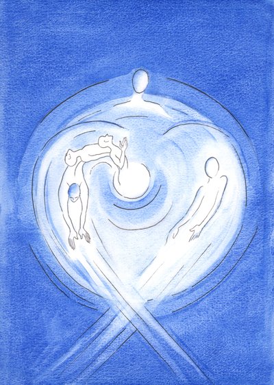 From all eternity the Son of God, who was born of Mary, springs forth from the white-hot love of the Father