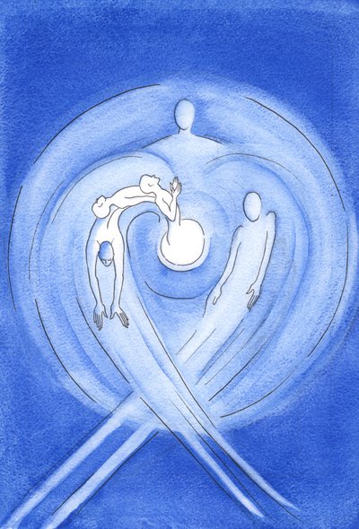From all eternity the Son of God, who was born of Mary, springs forth from the white-hot love of the Father